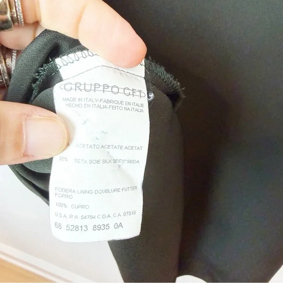 Giorgio Armani | Le Collezioni Vintage Silk Tank Top Made in Italy - Picture 5 of 7